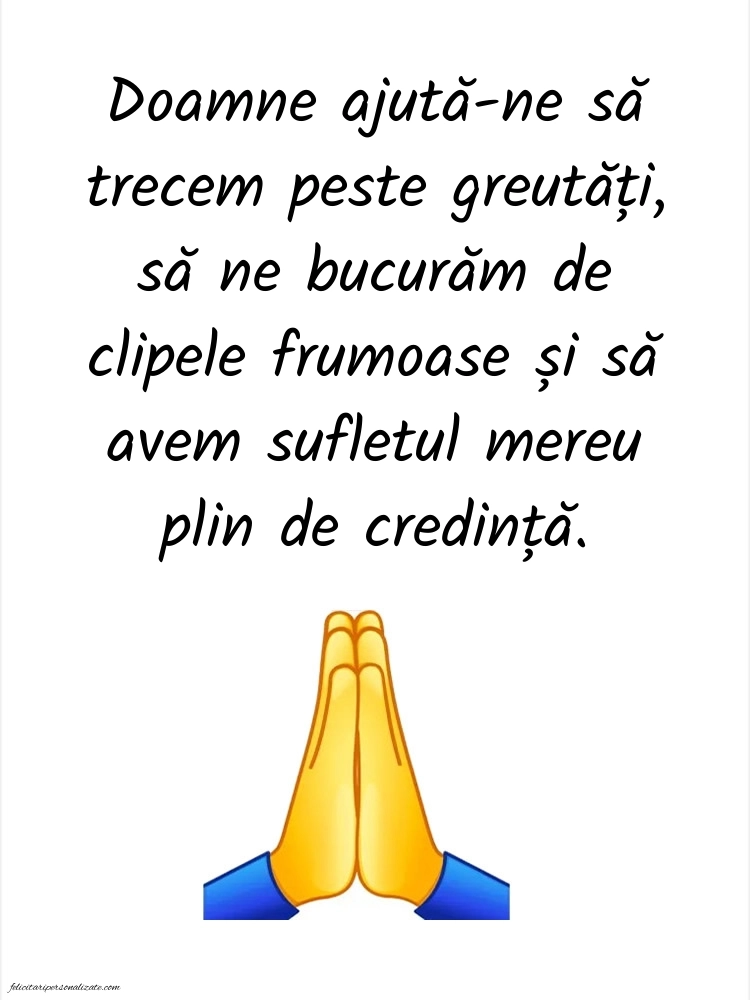 Imagini cu gânduri frumoase pentru Facebook: Credință