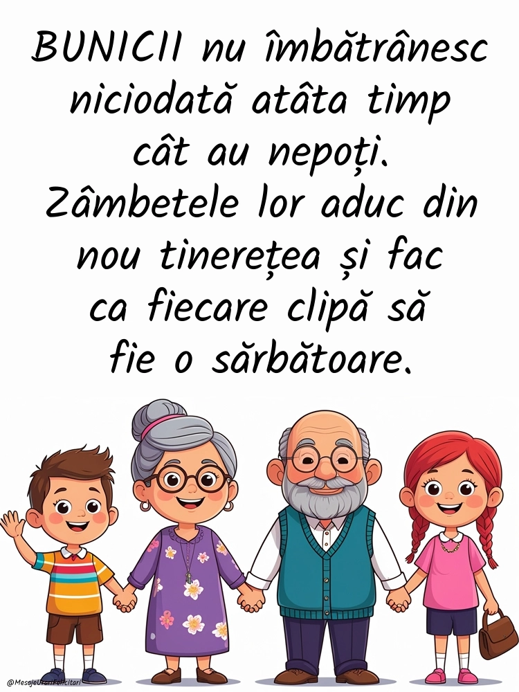 Imagini cu mesaje frumoase despre BUNICI și NEPOȚI: Bunici