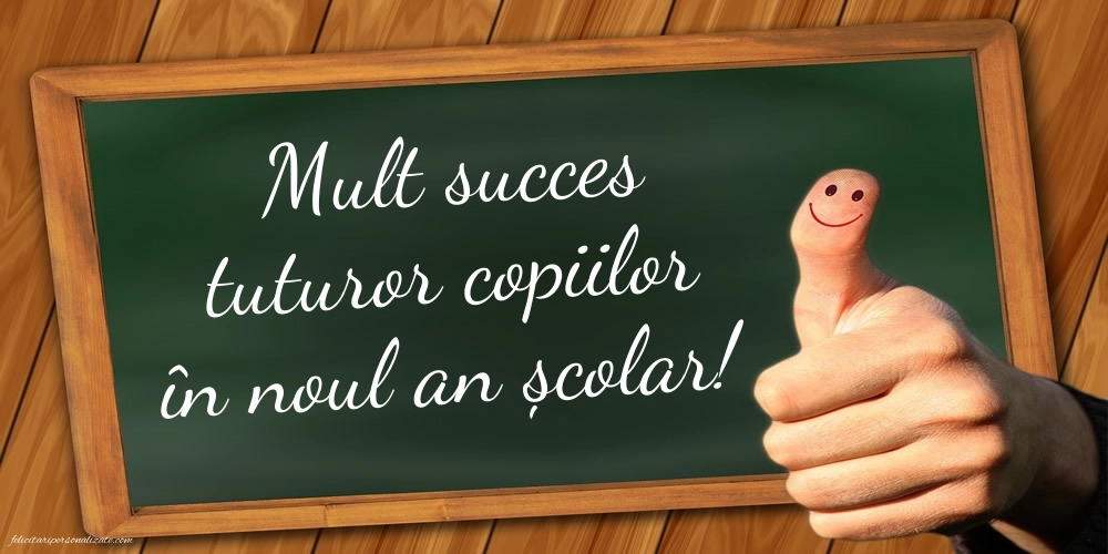 Imagini cu mesaje pentru prima zi de Școală: Școală