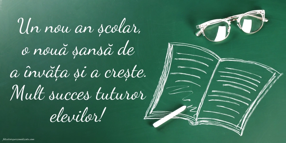 Imagini cu mesaje pentru prima zi de Școală: Școală