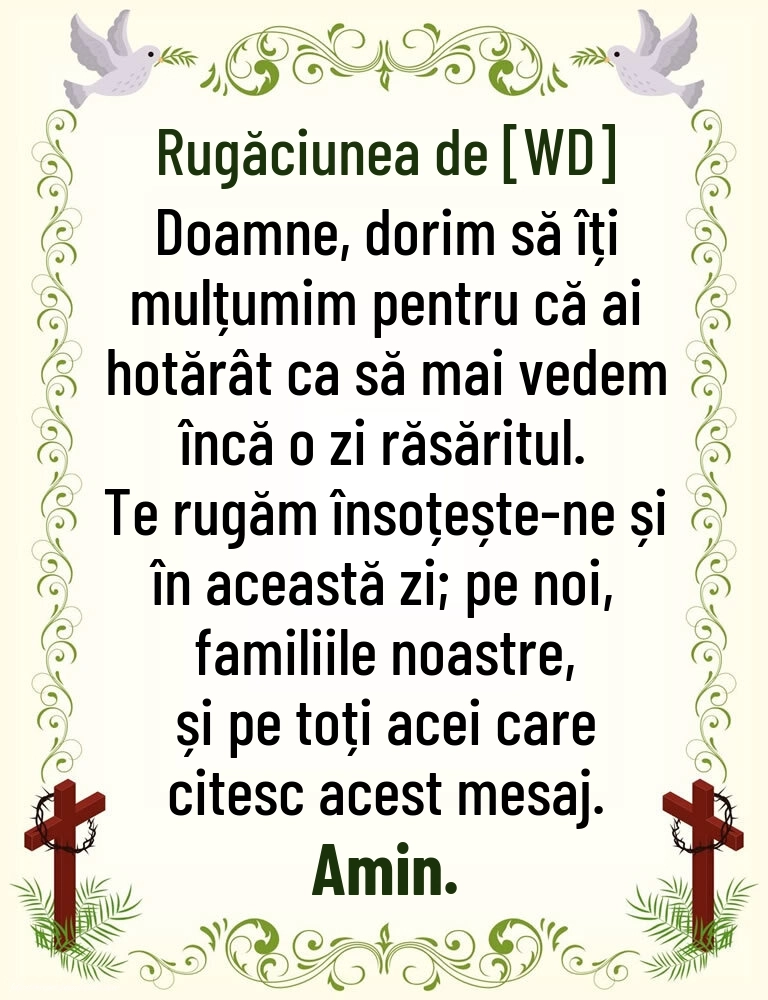 Imagini cu Rugăciuni pentru FACEBOOK: Credință