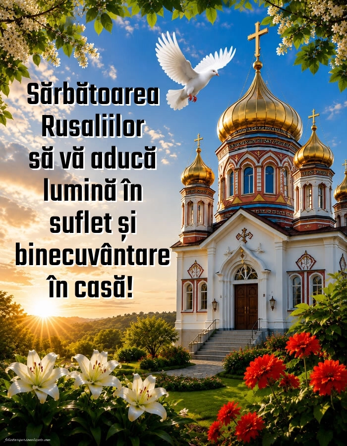 Poze cu felicitări de Rusalii: Rusalii