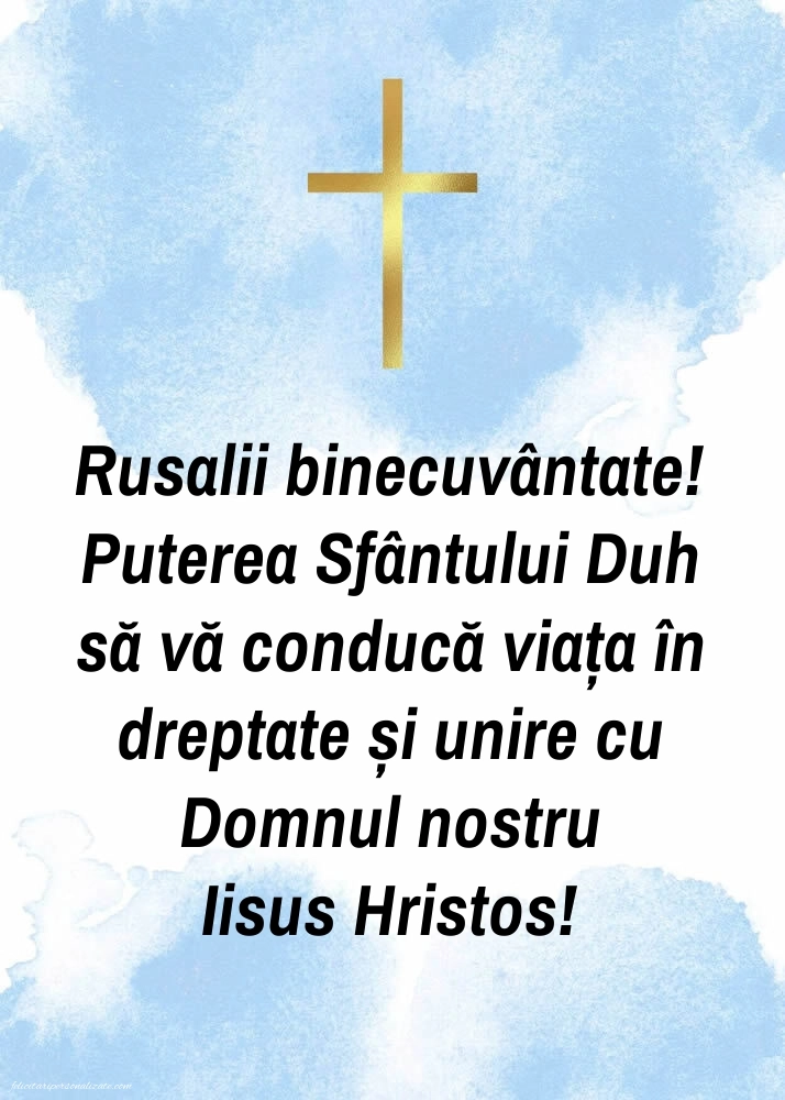 Felicitări și imagini de Rusalii: Credință