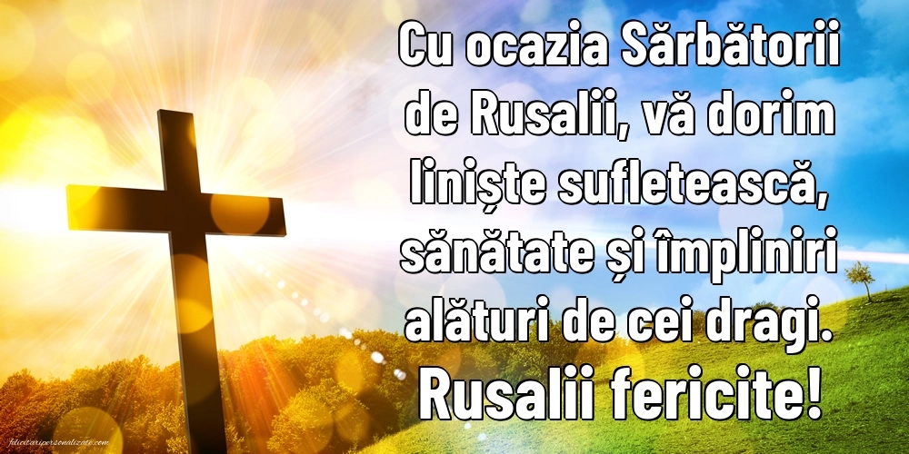 Poze cu felicitări de Rusalii: Credință