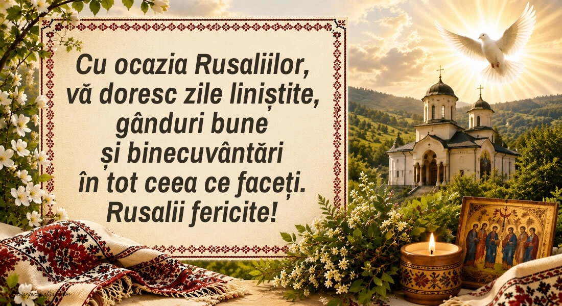 Poze cu felicitări de Rusalii: Rusalii
