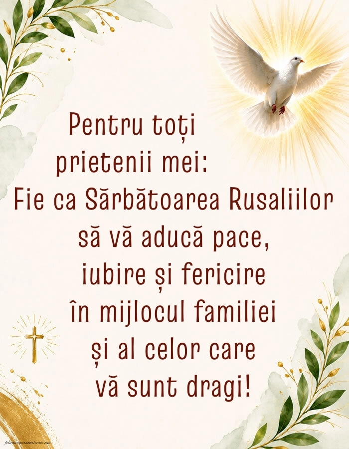 Felicitări și imagini de Rusalii: Rusalii