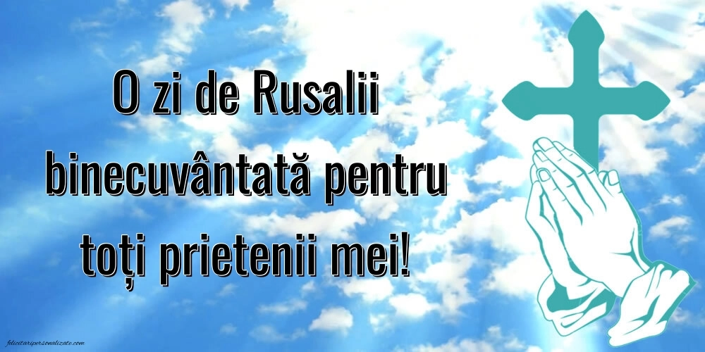 Felicitări și imagini de Rusalii: Credință