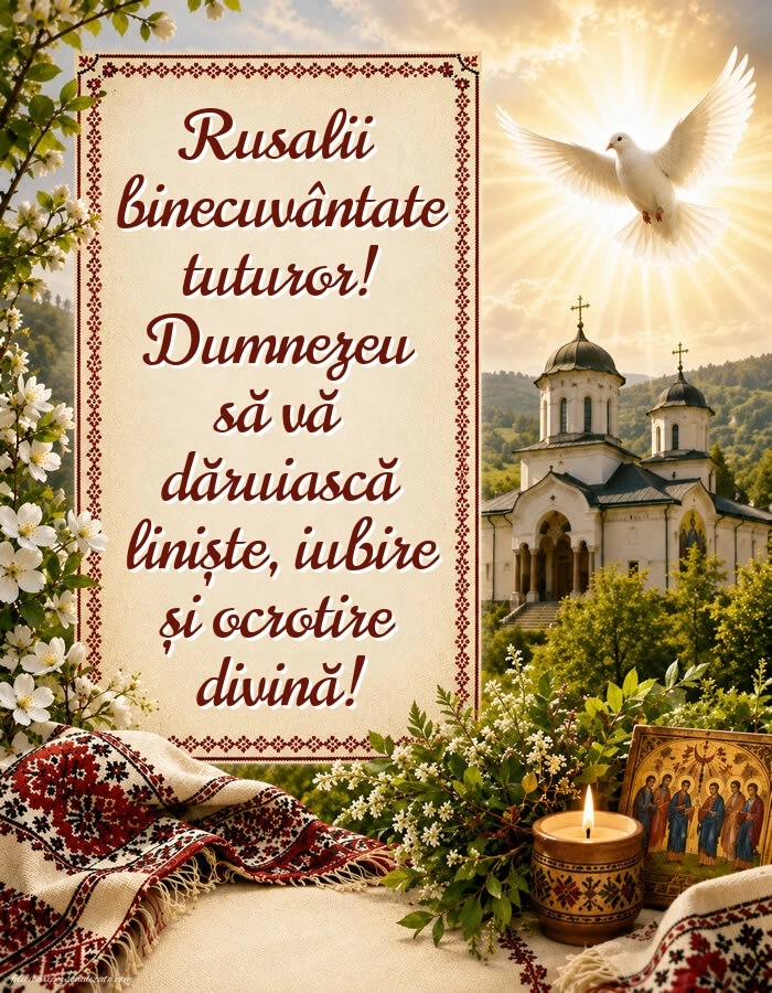 Felicitări și imagini de Rusalii: Rusalii
