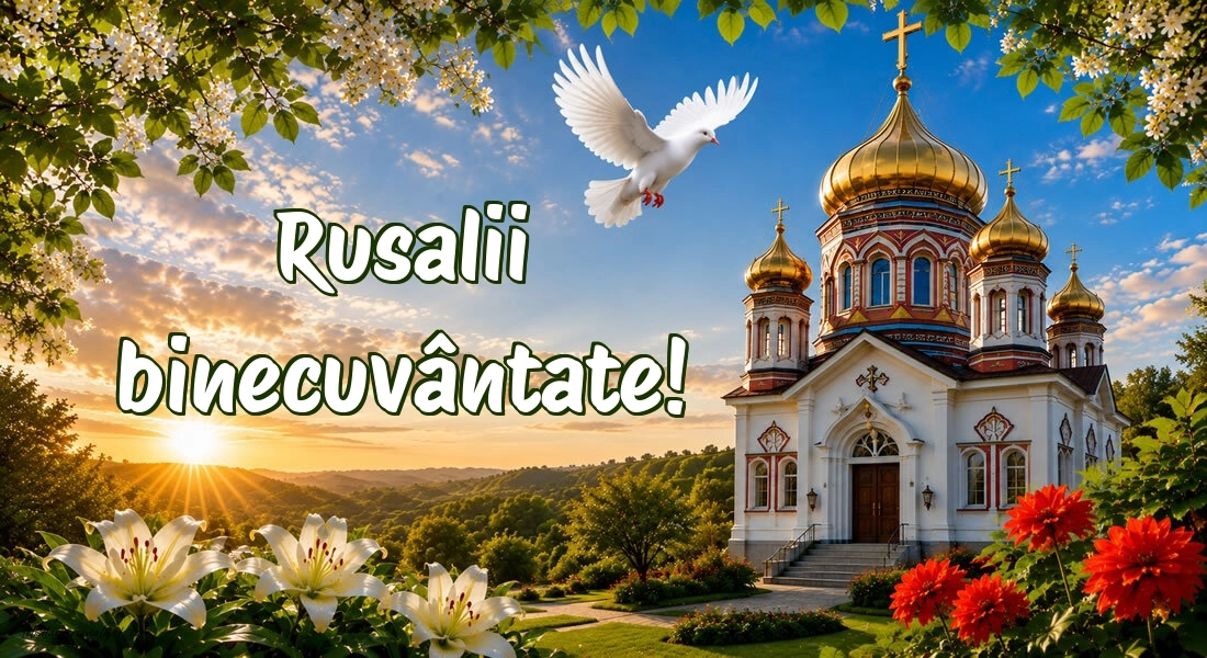 Poze cu felicitări de Rusalii: Rusalii