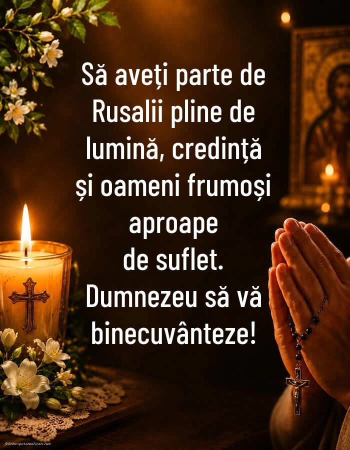 Poze cu felicitări de Rusalii: Rusalii