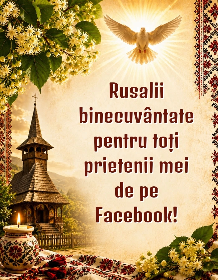 Poze cu felicitări de Rusalii: Rusalii