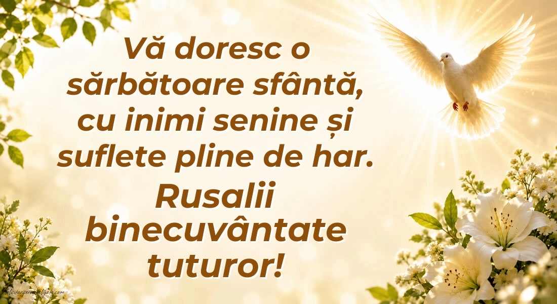 Felicitări și imagini de Rusalii: Rusalii