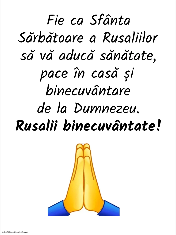 Poze cu felicitări de Rusalii: Credință