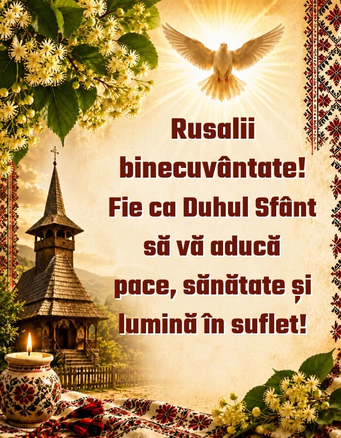 Felicitări și imagini de Rusalii: Rusalii