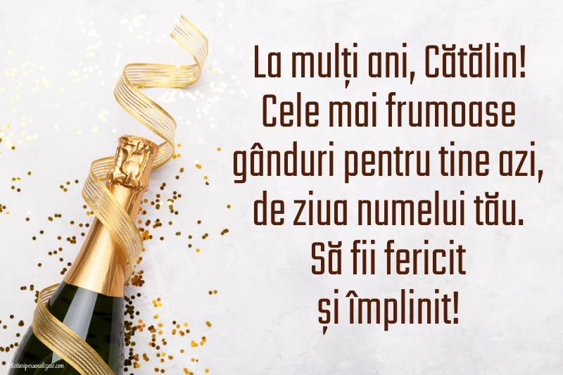 Imagini cu mesaje de Sfânta Ecaterina: Șampanie