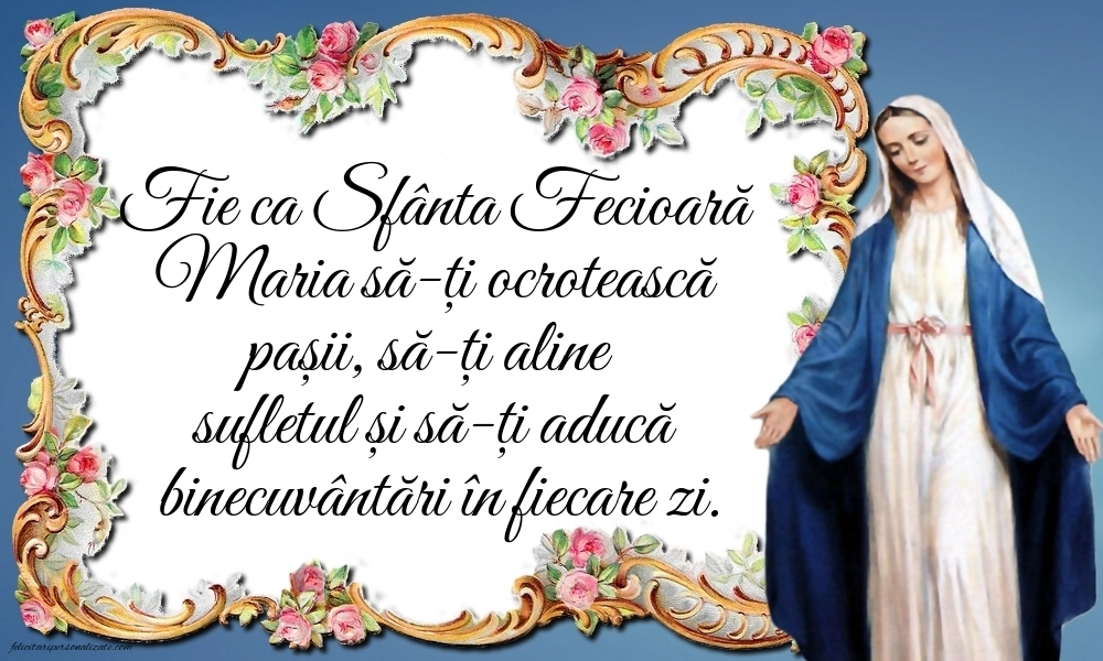 Imagini cu mesaje creștine de 15 August - Sfânta Maria Mare: Sf. Maria