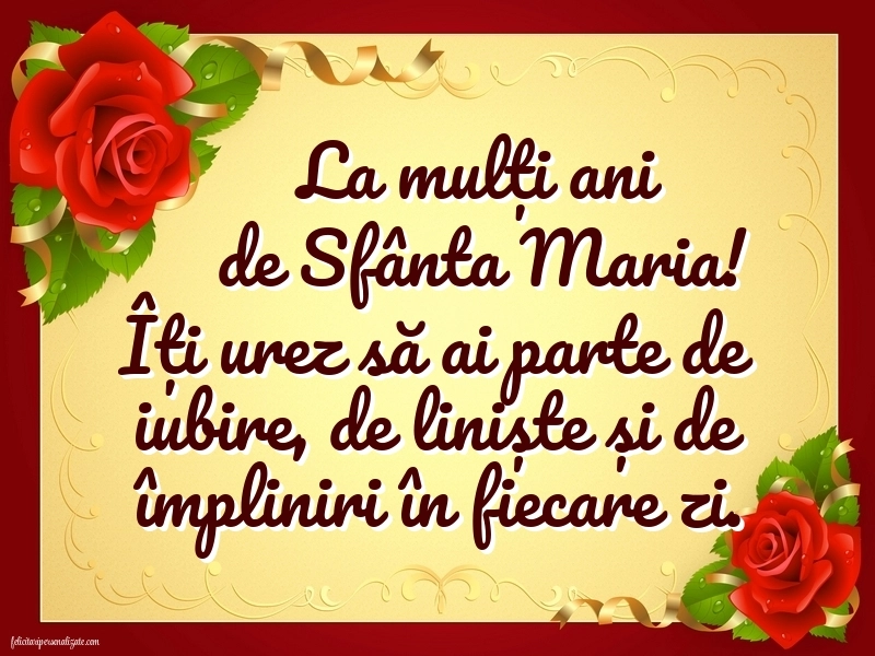 Poze cu mesaje de Sfânta Maria: Flori