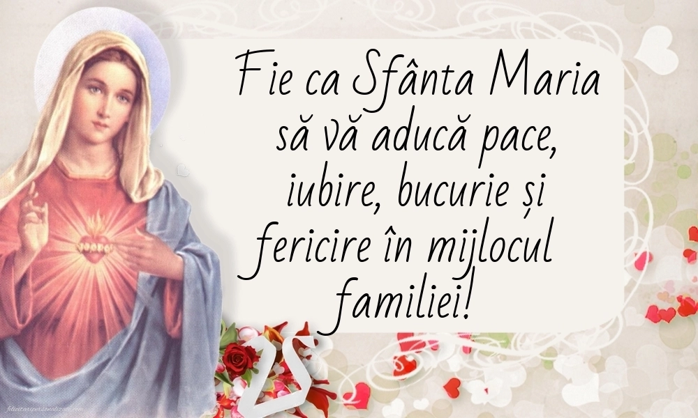8 Septembrie 2025: Imagini cu urări de Sfânta Maria Mică: Sf. Maria
