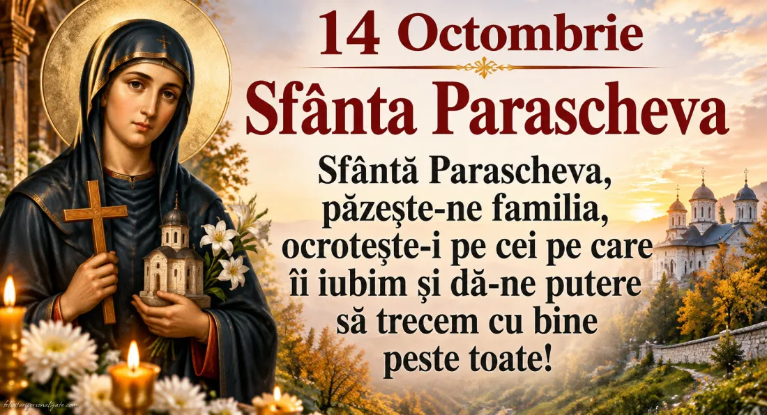 Imagini cu felicitări de Sfânta Parascheva: 