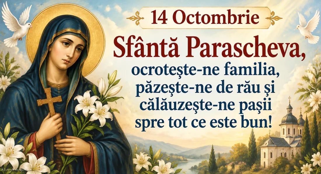 Imagini cu felicitări de Sfânta Parascheva: 