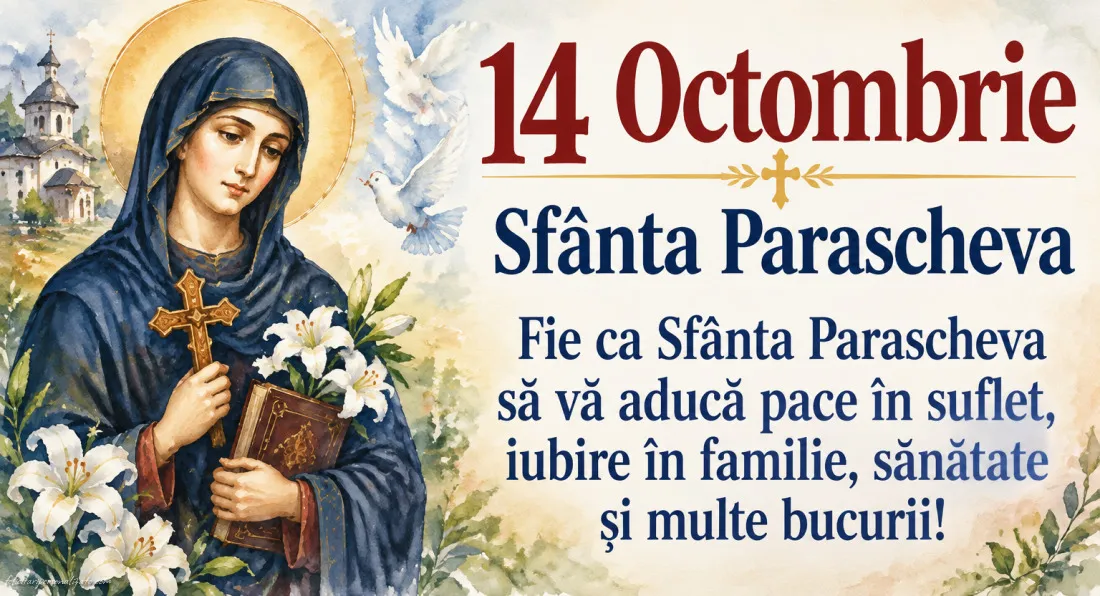 Imagini cu felicitări de Sfânta Parascheva: 
