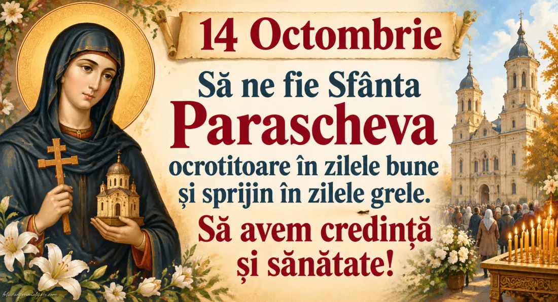 Imagini cu felicitări de Sfânta Parascheva: 