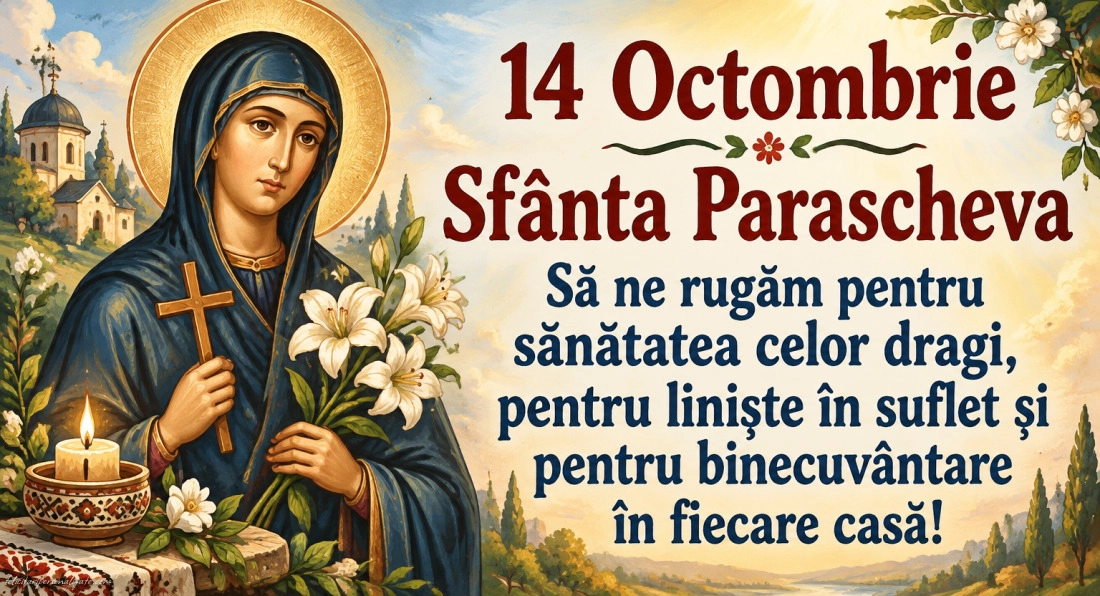 Imagini cu felicitări de Sfânta Parascheva: 