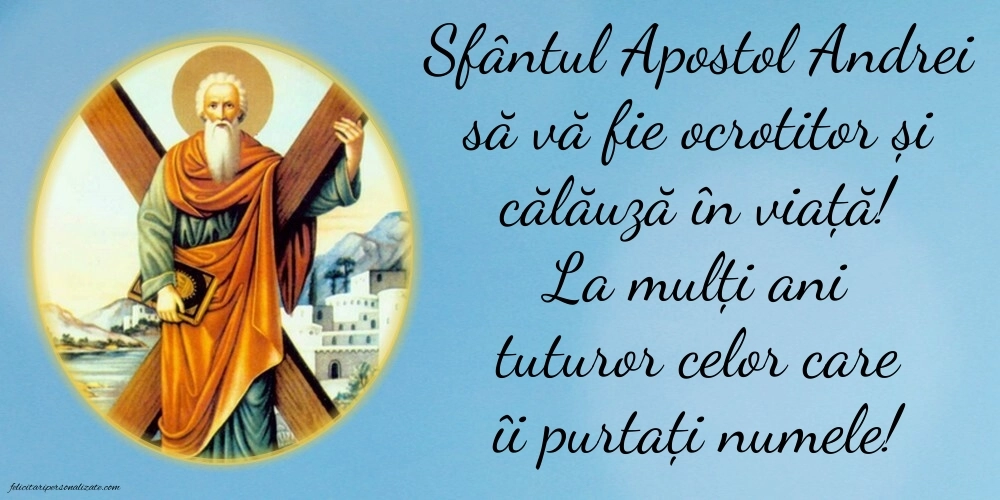 Poze cu mesaje frumoase de Sfântul Andrei: Sf. Andrei