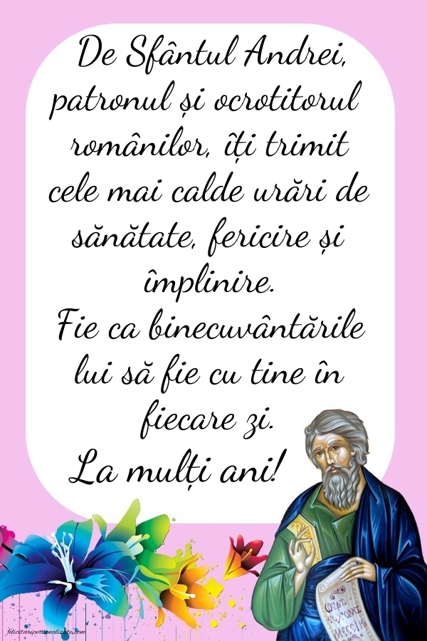 Cele mai frumoase imagini cu mesaje de Sfântul Andrei pentru Facebook sau Whatsapp: Sf. Andrei