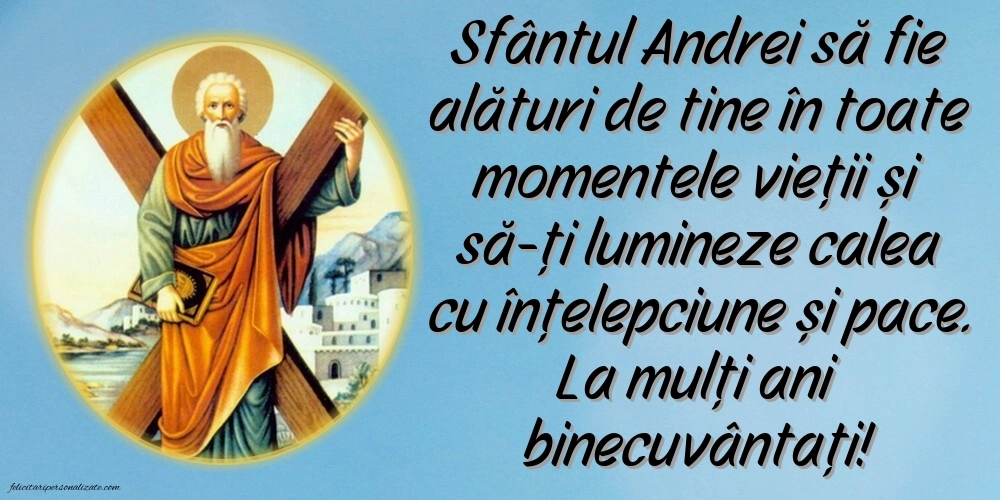 La mulți ani de Sfântul Andrei! - Imagini cu mesaje frumoase: Sf. Andrei