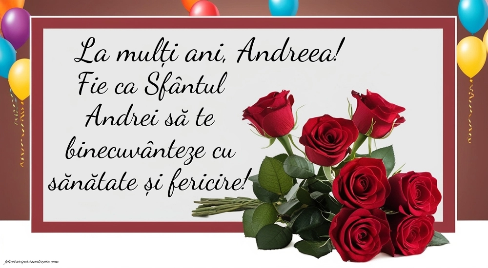 Cele mai frumoase imagini cu mesaje de Sfântul Andrei pentru Facebook sau Whatsapp: Trandafiri