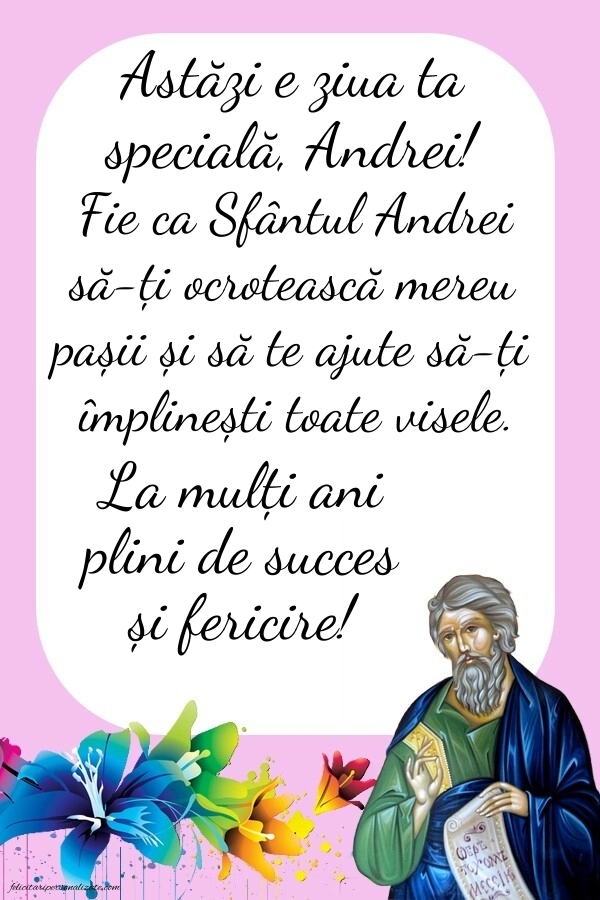 Poze cu mesaje frumoase de Sfântul Andrei: Sf. Andrei