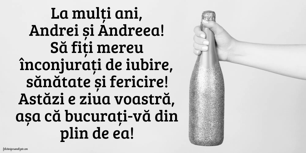 Imagini cu mesaje de Sfântul Andrei - 30 Noiembrie 2025: Șampanie