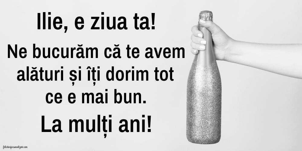 Imagini cu mesaje de Sfântul Ilie: Șampanie