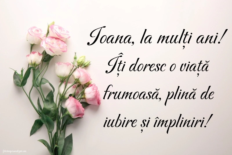 Imagini de la mulți ani de Sfântul Ioan: Flori