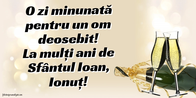 Mesaje de Sf. Ioan cu imagini: Șampanie