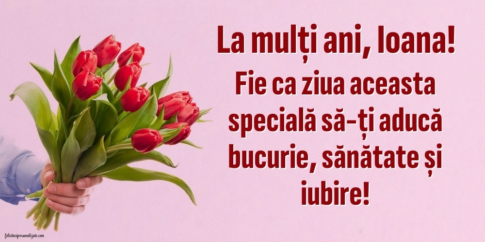 Imagini de la mulți ani de Sfântul Ioan: Flori