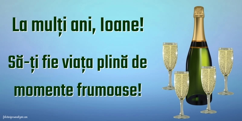 Imagini cu mesaje de Sfântul Ioan - 7 Ianuarie 2026: Șampanie