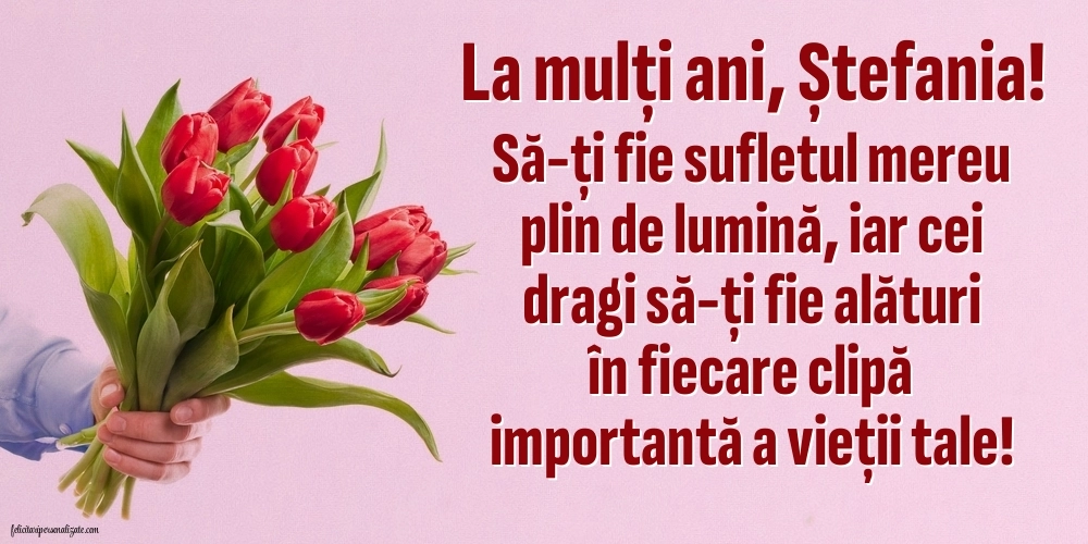 Imagini de la mulți ani de Sfântul Ștefan: Flori