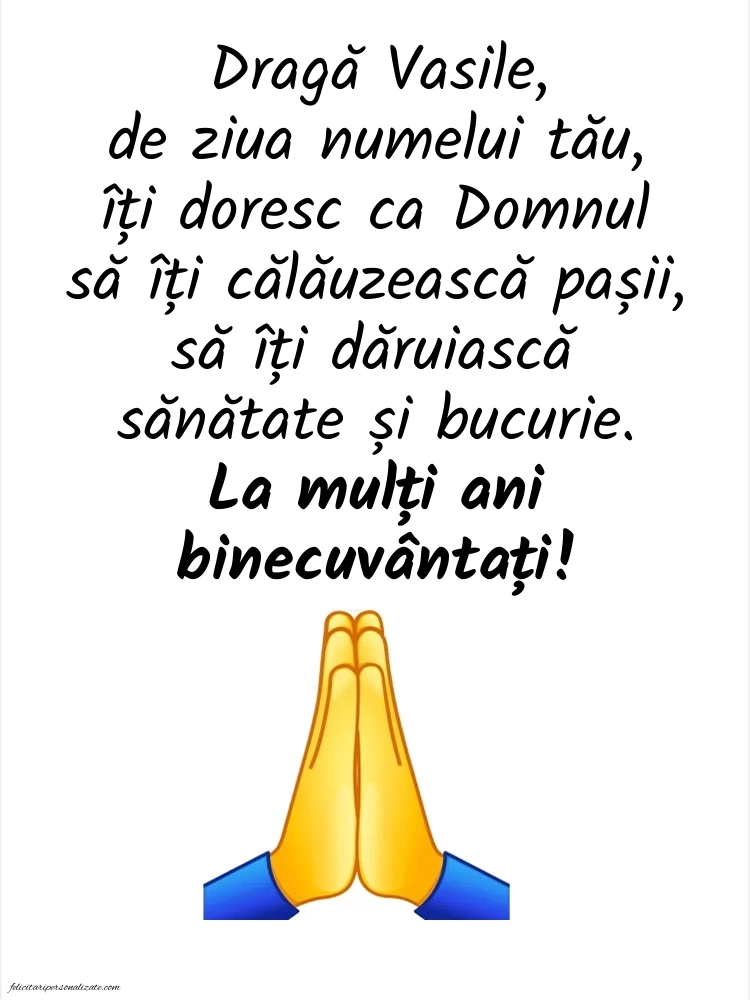 Imagini cu LA MULȚI ANI de 1 Ianuarie Sfântul Vasile: Credință