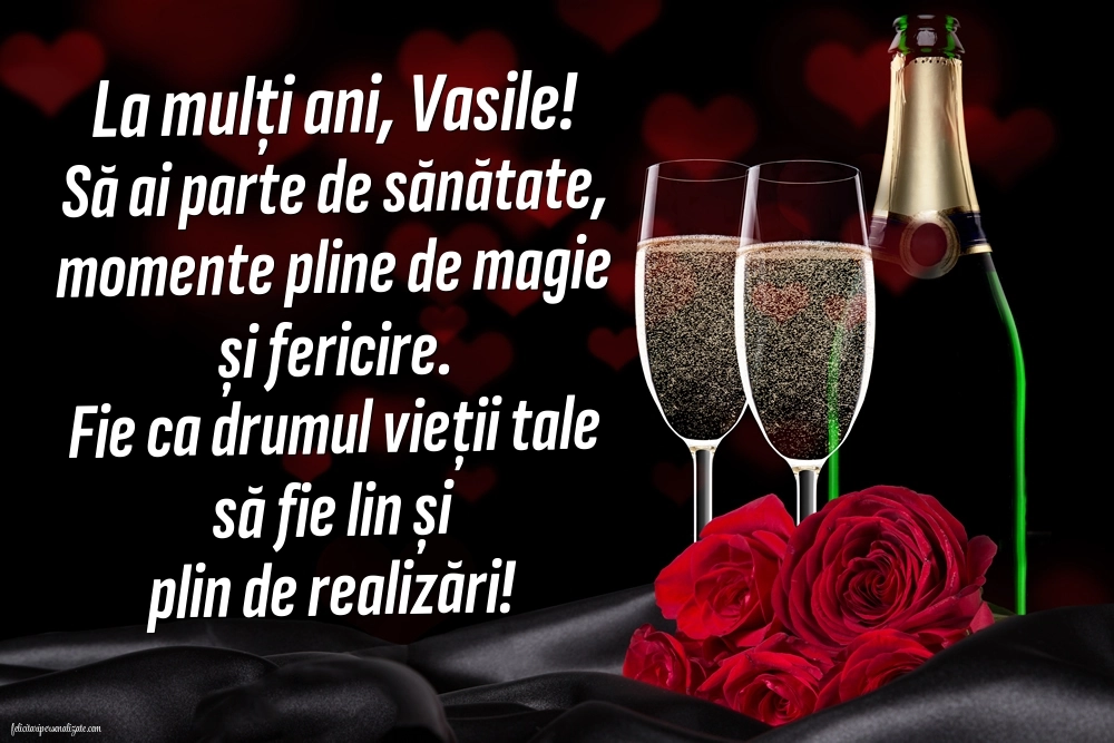 Cele mai frumoase imagini cu mesaje de Sfântul Vasile pentru Facebook sau Whatsapp: Șampanie