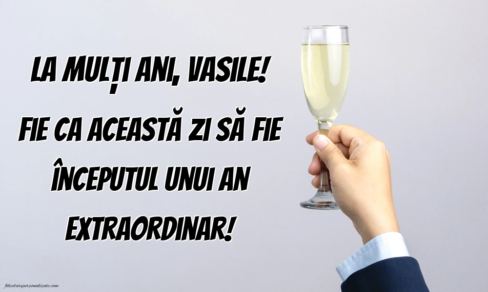 Imagini cu mesaje de Sfântul Vasile - 1 Ianuarie 2026: Șampanie