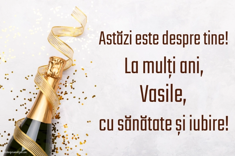 Cele mai frumoase imagini cu mesaje de Sfântul Vasile pentru Facebook sau Whatsapp: Șampanie