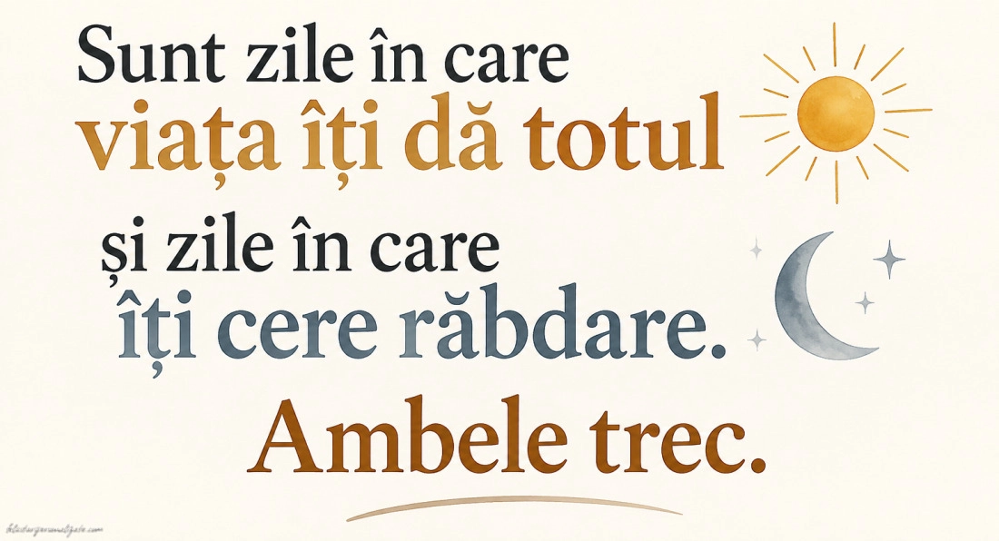 Imagini cu mesaje despre viață: 