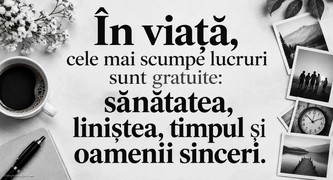 Imagini cu mesaje despre viață: 