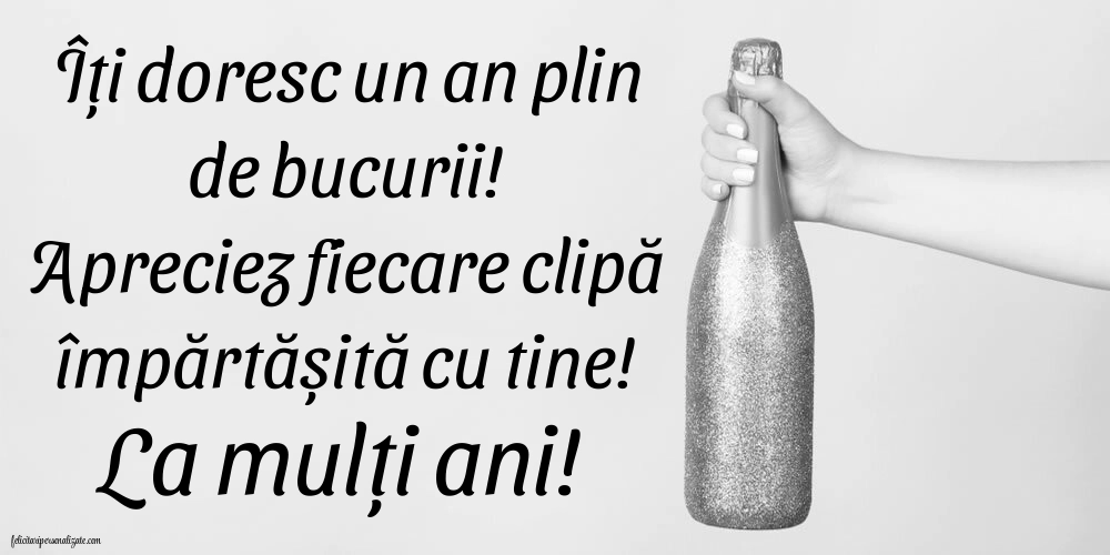 Cele mai frumoase felicitări de Ziua de Naștere: Șampanie