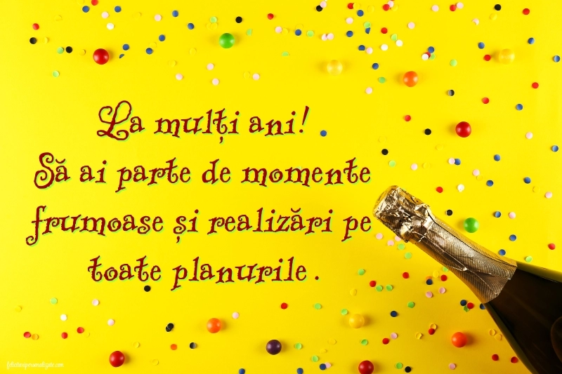 Felicitări gratis de ziua de naștere: Șampanie