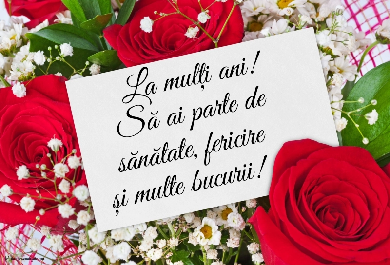 Felicitări și Imagini de Ziua de Naștere: Flori