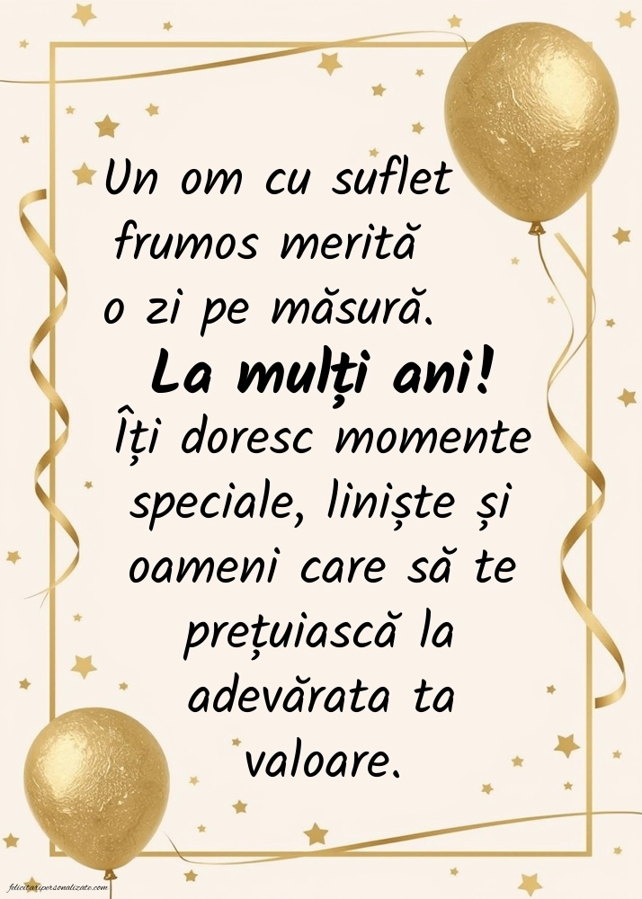 Felicitări gratis de LA MULȚI ANI: Baloane