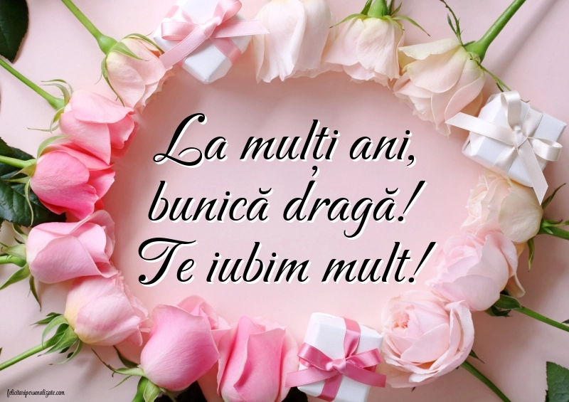 Imagini La Mulți Ani Bunica Mea: Trandafiri